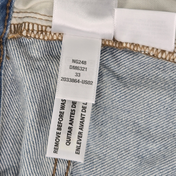 NWT Madewell The Perfect Vintage Straight High Rise Jeans Size 33 - Picture 15 of 15